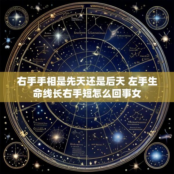 右手手相是先天还是后天 左手生命线长右手短怎么回事女