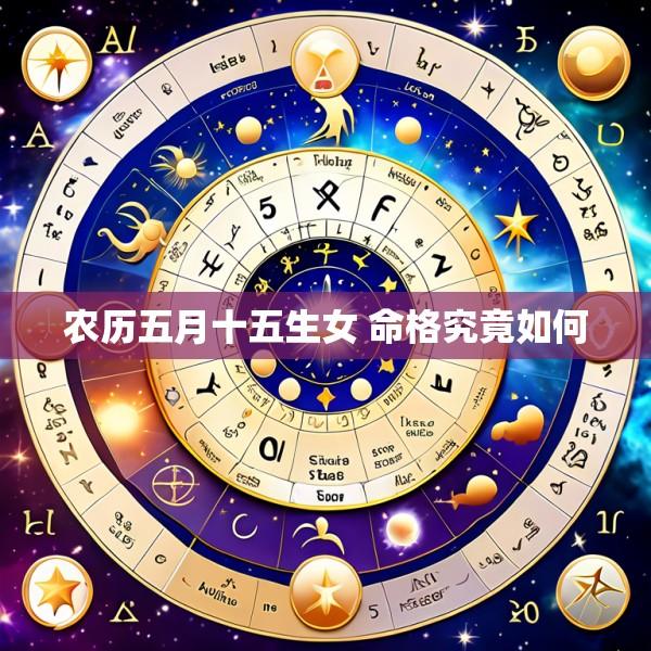 农历五月十五生女 命格究竟如何