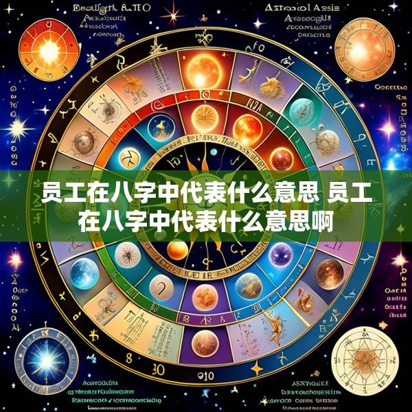 员工在八字中代表什么意思 员工在八字中代表什么意思啊