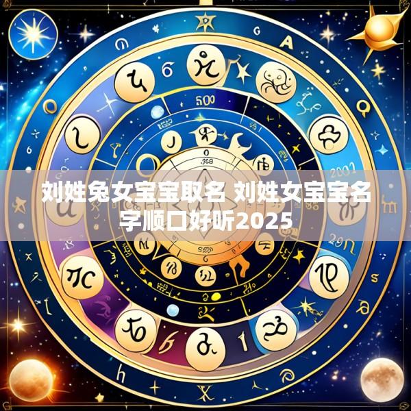 刘姓兔女宝宝取名 刘姓女宝宝名字顺口好听2025