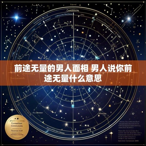 前途无量的男人面相 男人说你前途无量什么意思
