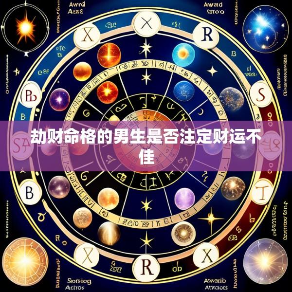劫财命格的男生是否注定财运不佳