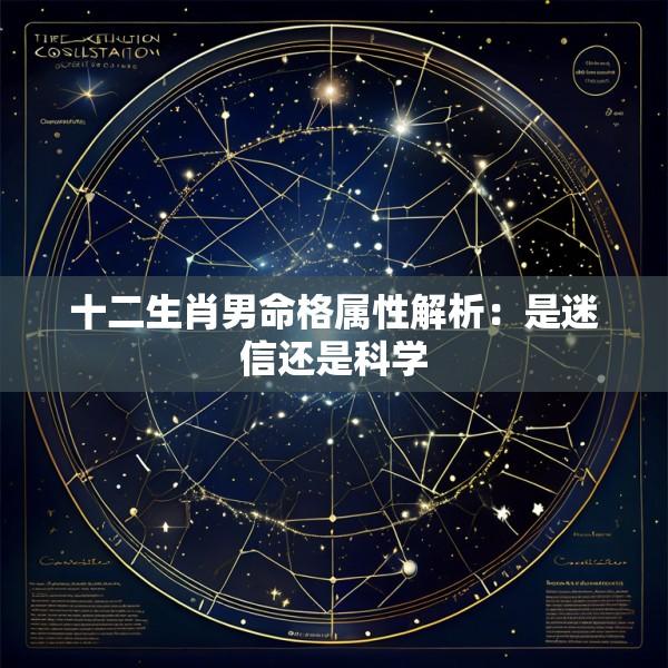 十二生肖男命格属性解析：是迷信还是科学