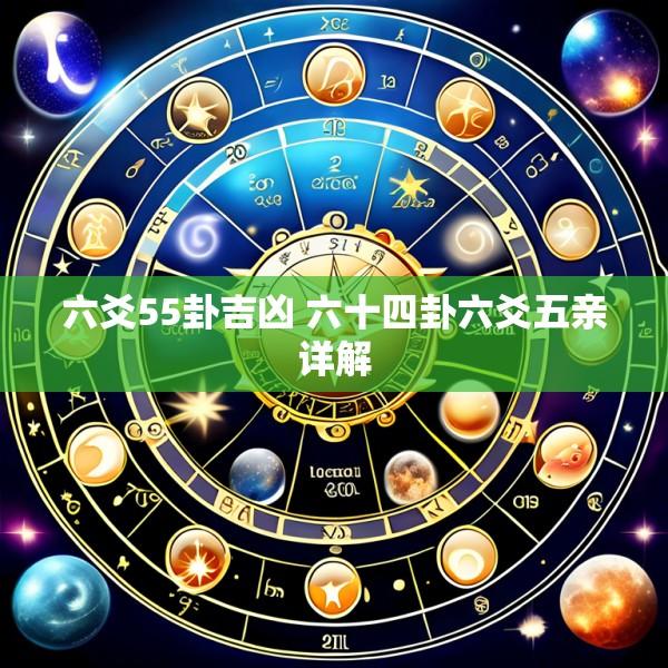 六爻55卦吉凶 六十四卦六爻五亲详解
