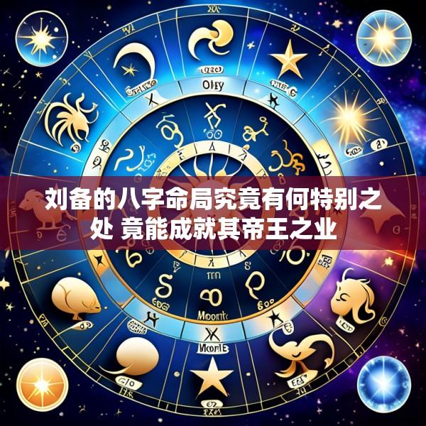 刘备的八字命局究竟有何特别之处 竟能成就其帝王之业