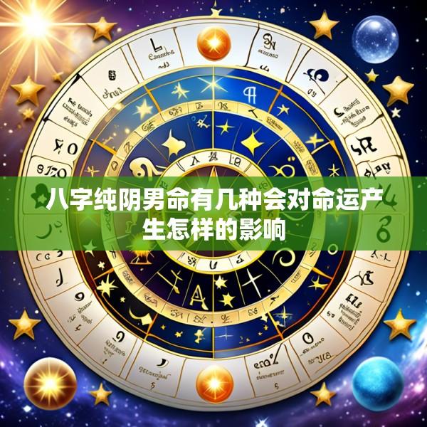 八字纯阴男命有几种会对命运产生怎样的影响