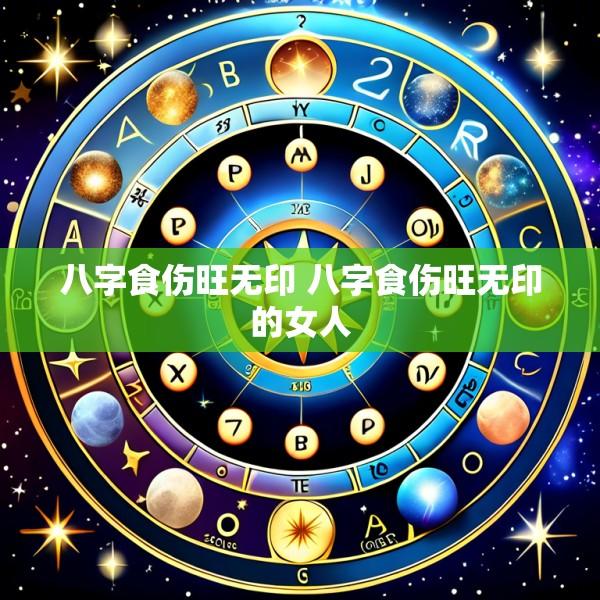 八字食伤旺无印 八字食伤旺无印的女人