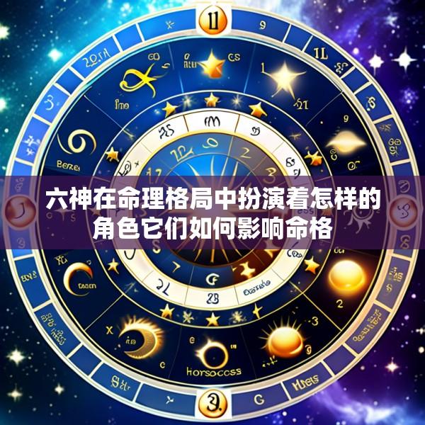 六神在命理格局中扮演着怎样的角色它们如何影响命格