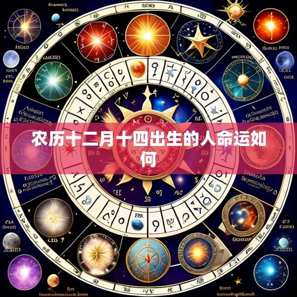 农历十二月十四出生的人命运如何