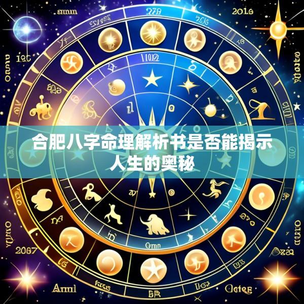 合肥八字命理解析书是否能揭示人生的奥秘