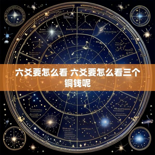 六爻要怎么看 六爻要怎么看三个铜钱呢