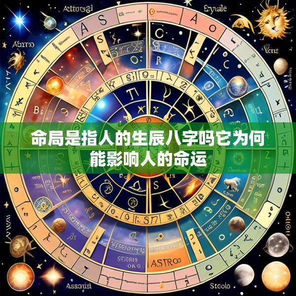 命局是指人的生辰八字吗它为何能影响人的命运