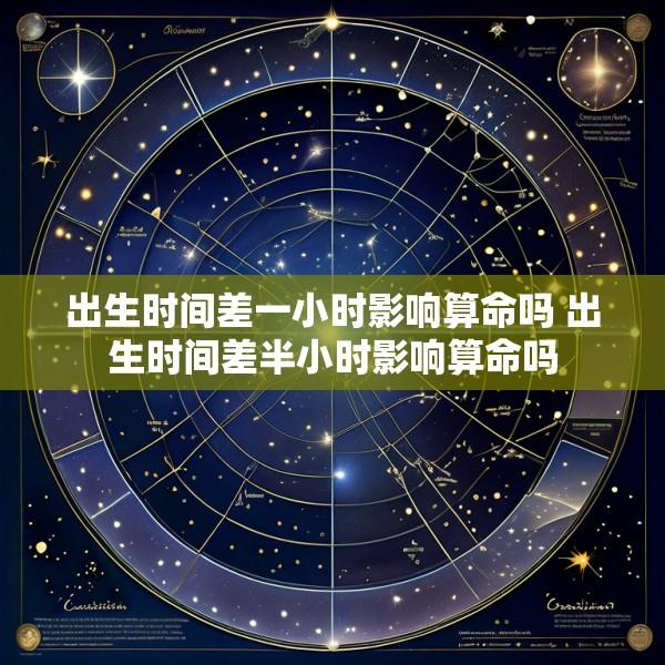 出生时间差一小时影响算命吗 出生时间差半小时影响算命吗