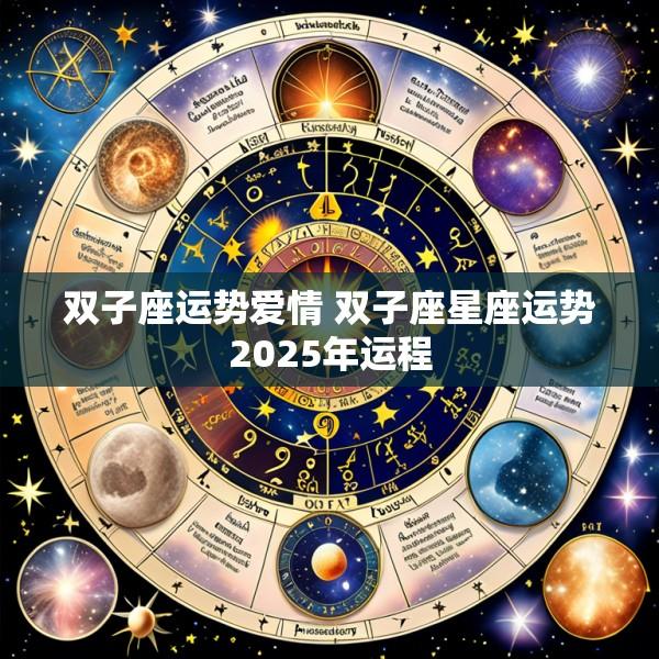 双子座运势爱情 双子座星座运势2025年运程