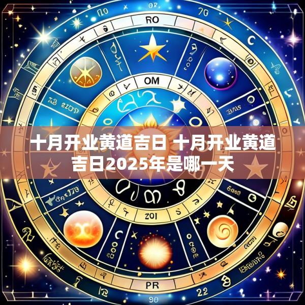 十月开业黄道吉日 十月开业黄道吉日2025年是哪一天