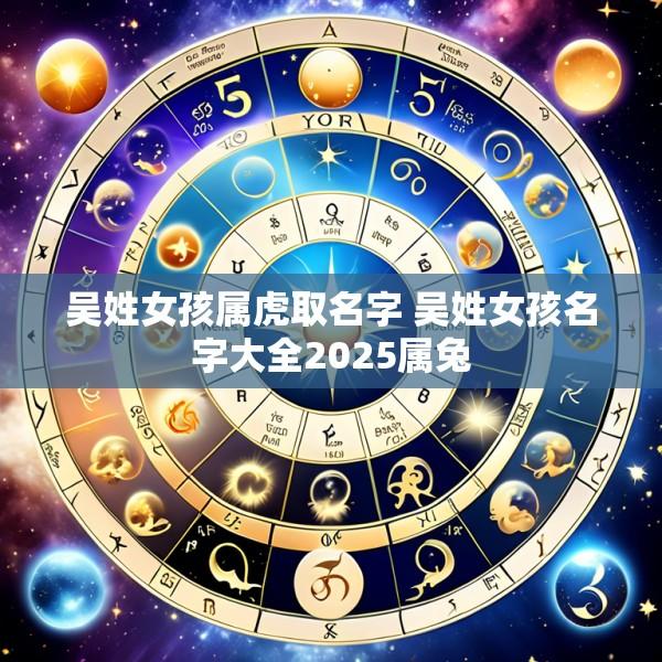 吴姓女孩属虎取名字 吴姓女孩名字大全2025属兔