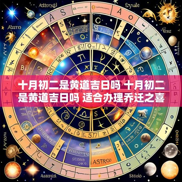 十月初二是黄道吉日吗 十月初二是黄道吉日吗 适合办理乔迁之喜吗