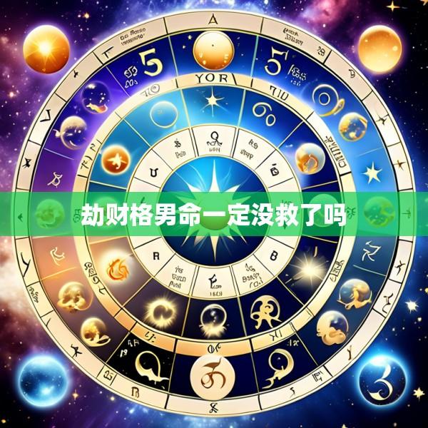 劫财格男命一定没救了吗