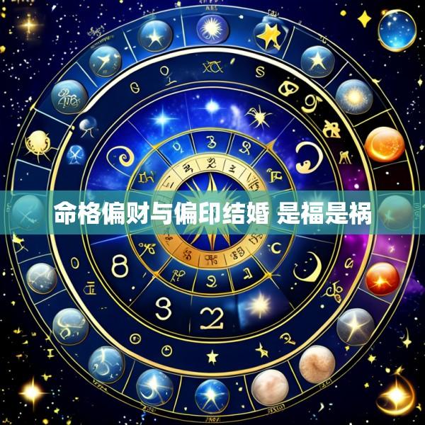 命格偏财与偏印结婚 是福是祸