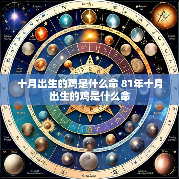 十月出生的鸡是什么命 81年十月出生的鸡是什么命