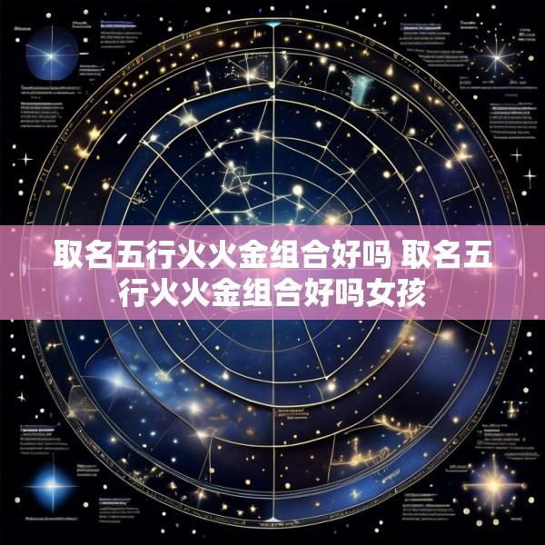 取名五行火火金组合好吗 取名五行火火金组合好吗女孩