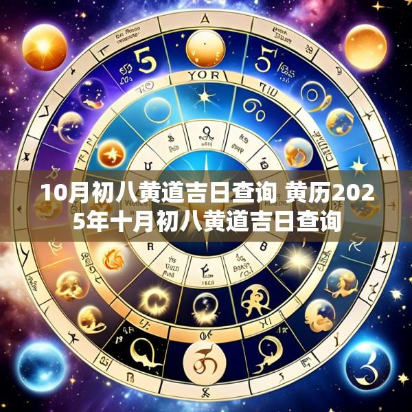 10月初八黄道吉日查询 黄历2025年十月初八黄道吉日查询