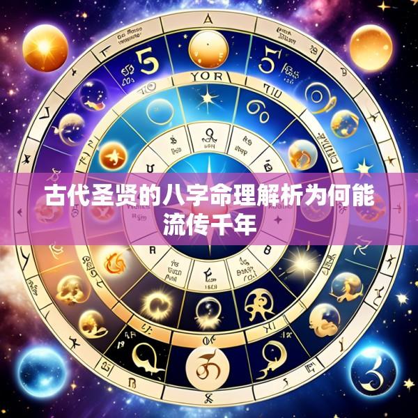 古代圣贤的八字命理解析为何能流传千年