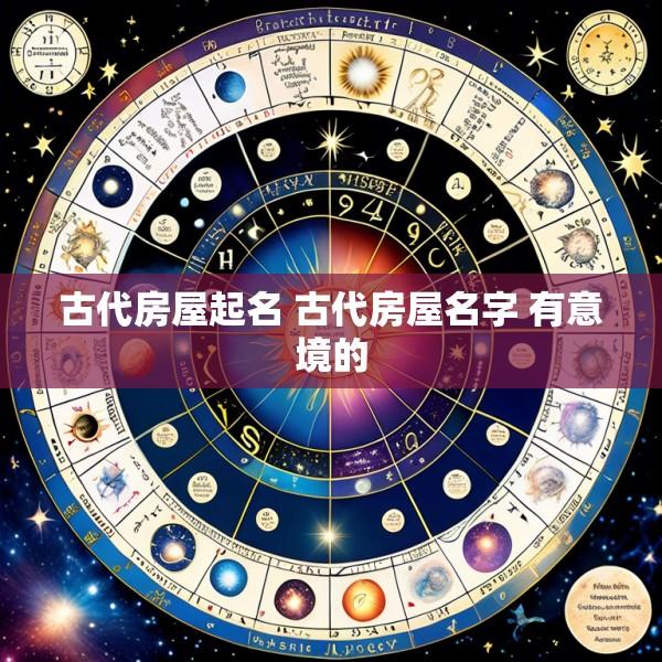古代房屋起名 古代房屋名字 有意境的