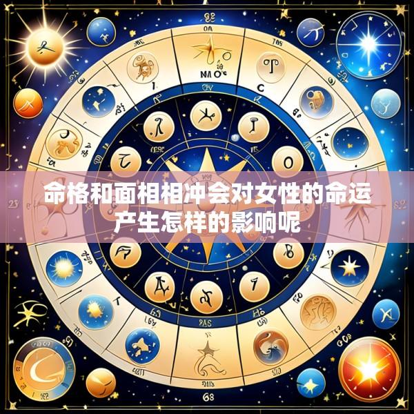 命格和面相相冲会对女性的命运产生怎样的影响呢