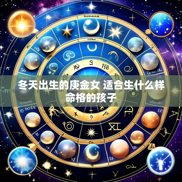 冬天出生的庚金女 适合生什么样命格的孩子