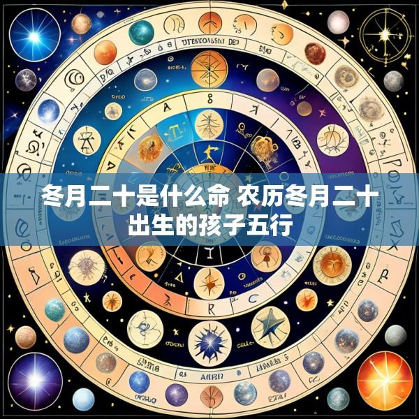 冬月二十是什么命 农历冬月二十出生的孩子五行