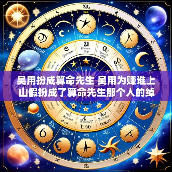 吴用扮成算命先生 吴用为赚谁上山假扮成了算命先生那个人的绰号是什么