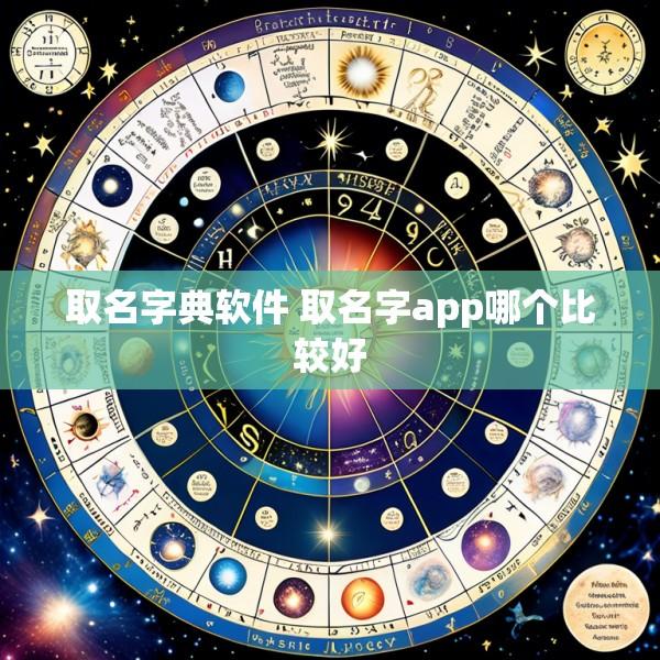 取名字典软件 取名字app哪个比较好