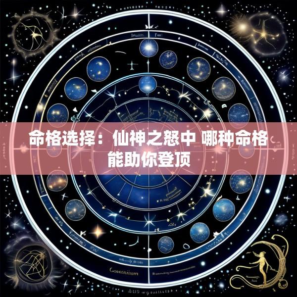 命格选择：仙神之怒中 哪种命格能助你登顶