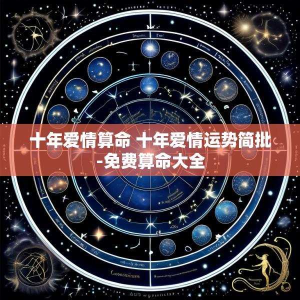 十年爱情算命 十年爱情运势简批-免费算命大全