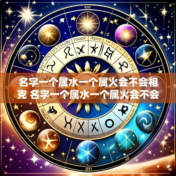 名字一个属水一个属火会不会相克 名字一个属水一个属火会不会相克呢