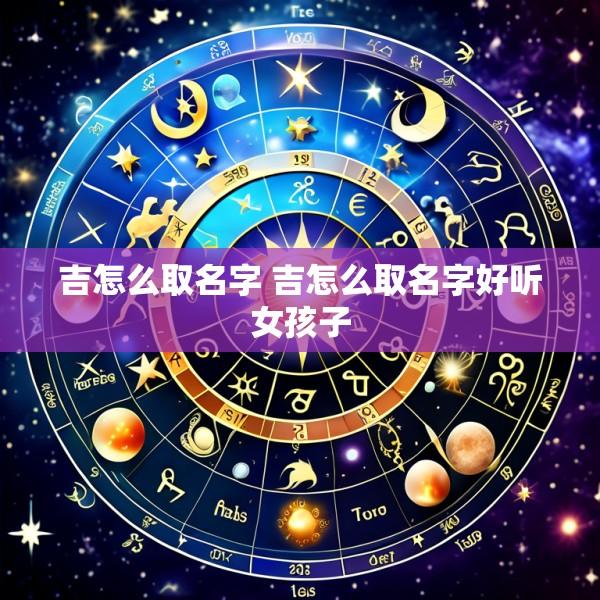 吉怎么取名字 吉怎么取名字好听女孩子
