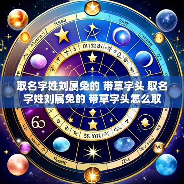 取名字姓刘属兔的 带草字头 取名字姓刘属兔的 带草字头怎么取