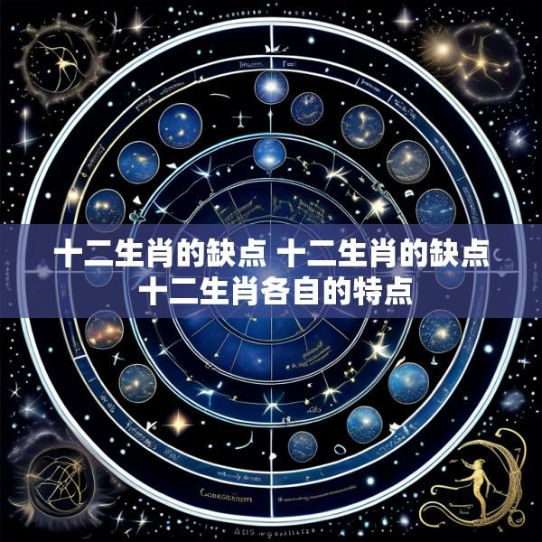 十二生肖的缺点 十二生肖的缺点 十二生肖各自的特点