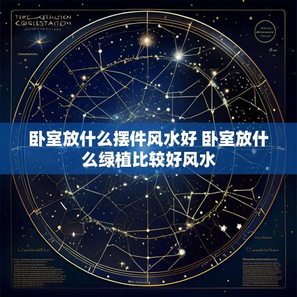 卧室放什么摆件风水好 卧室放什么绿植比较好风水