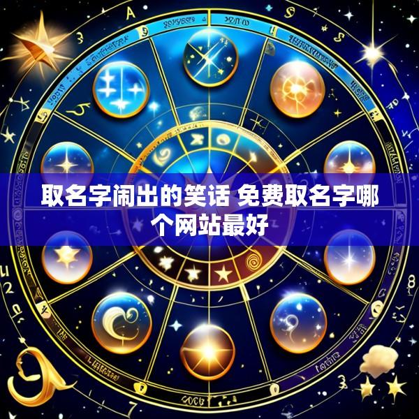 取名字闹出的笑话 免费取名字哪个网站最好