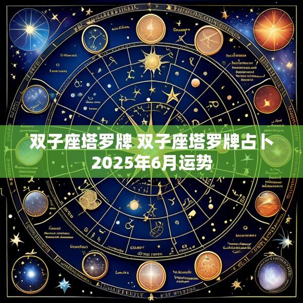双子座塔罗牌 双子座塔罗牌占卜2025年6月运势