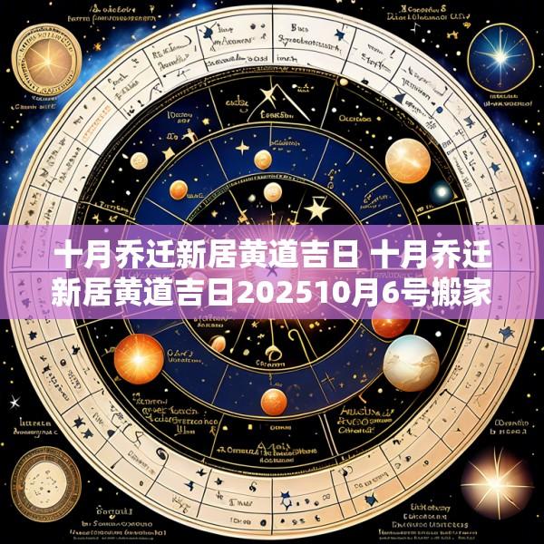 十月乔迁新居黄道吉日 十月乔迁新居黄道吉日202510月6号搬家是好日吗
