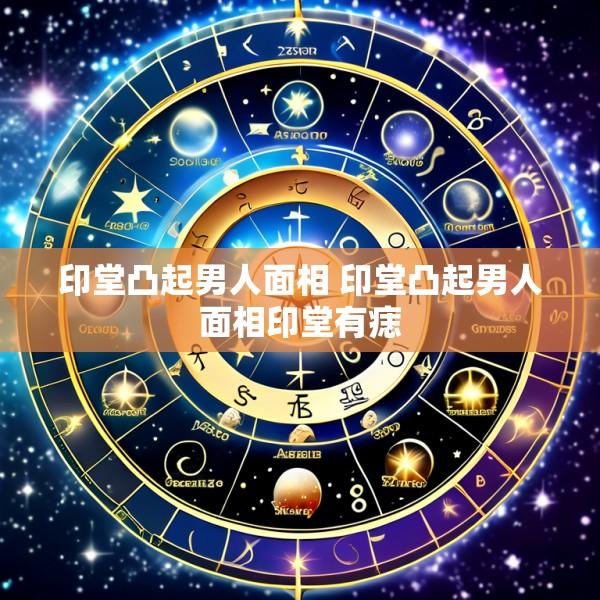 印堂凸起男人面相 印堂凸起男人面相印堂有痣