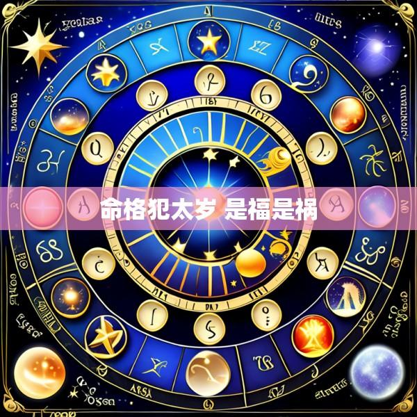 命格犯太岁 是福是祸