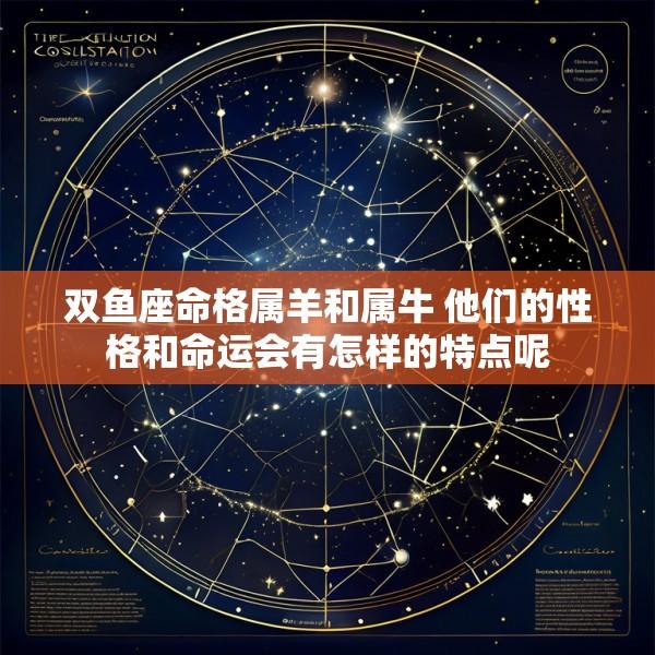 双鱼座命格属羊和属牛 他们的性格和命运会有怎样的特点呢