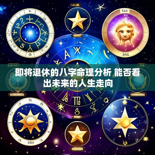 即将退休的八字命理分析 能否看出未来的人生走向