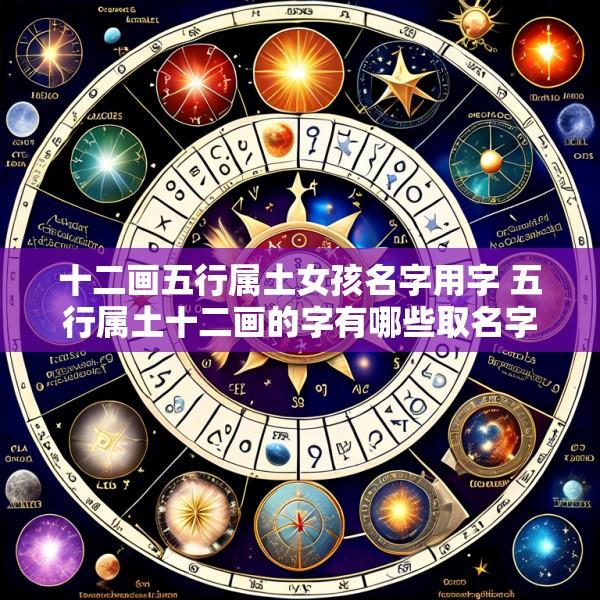 十二画五行属土女孩名字用字 五行属土十二画的字有哪些取名字有什么意思
