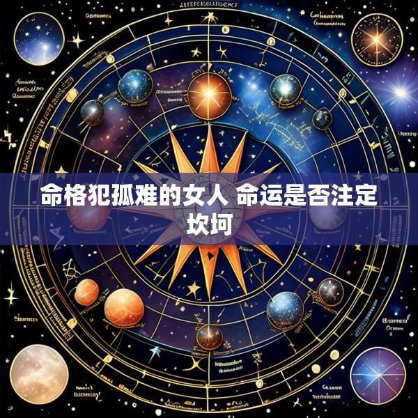 命格犯孤难的女人 命运是否注定坎坷
