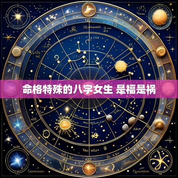 命格特殊的八字女生 是福是祸